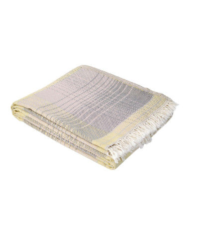 Покривало Lotus Home - Checked Madras сірий 190*225