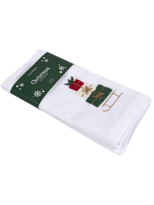 Набір столових серветок Lotus Home - Christmas Present 48*48 (2 од)