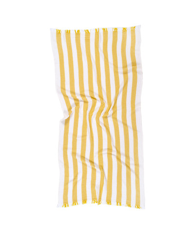 Рушник Lotus Home - Costa muslin 90*175 жовтогарячий