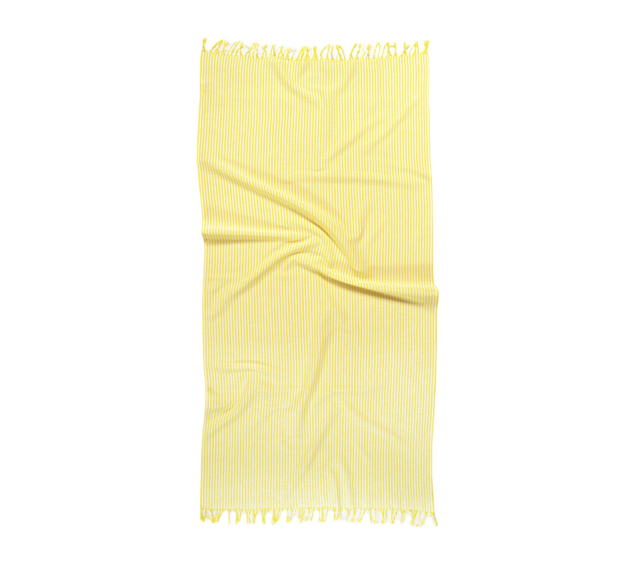 Рушник Lotus Home Pestemal - Argosa stripe 85*175 yellow жовтий