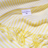 Рушник Lotus Home Pestemal - Argosa stripe 85*175 yellow жовтий