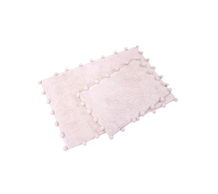 Набір килимків Irya - Alya pembe рожевий 60*90+40*60