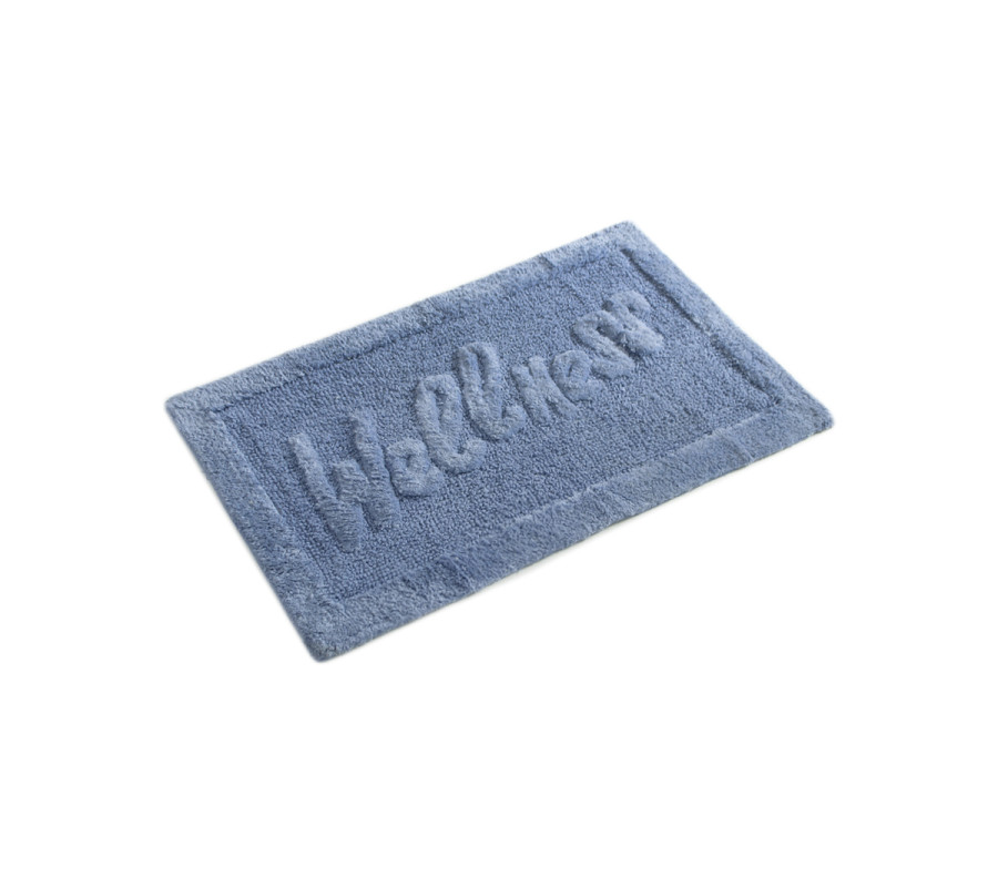 Килимок Irya - Welness blue блакитний 50*80