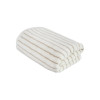 Рушник Lotus Home Готель Premium - Microcotton Stripe Ecru-Kahve 70*140 550 г/м²