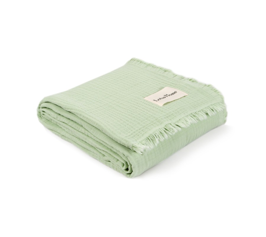Покривало Lotus Home - Napa muslin pistachio 200*220 Покривало Lotus Home - Napa muslin pistachio 200*220