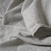 Простирадло з наволочками Lotus Home Washed Cotton - Light antracite 270*270
