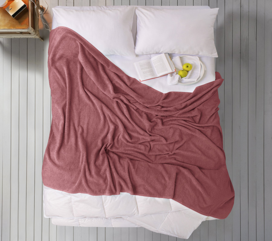 Простирадло Iris Home махрове - Renaissance rose 190*220