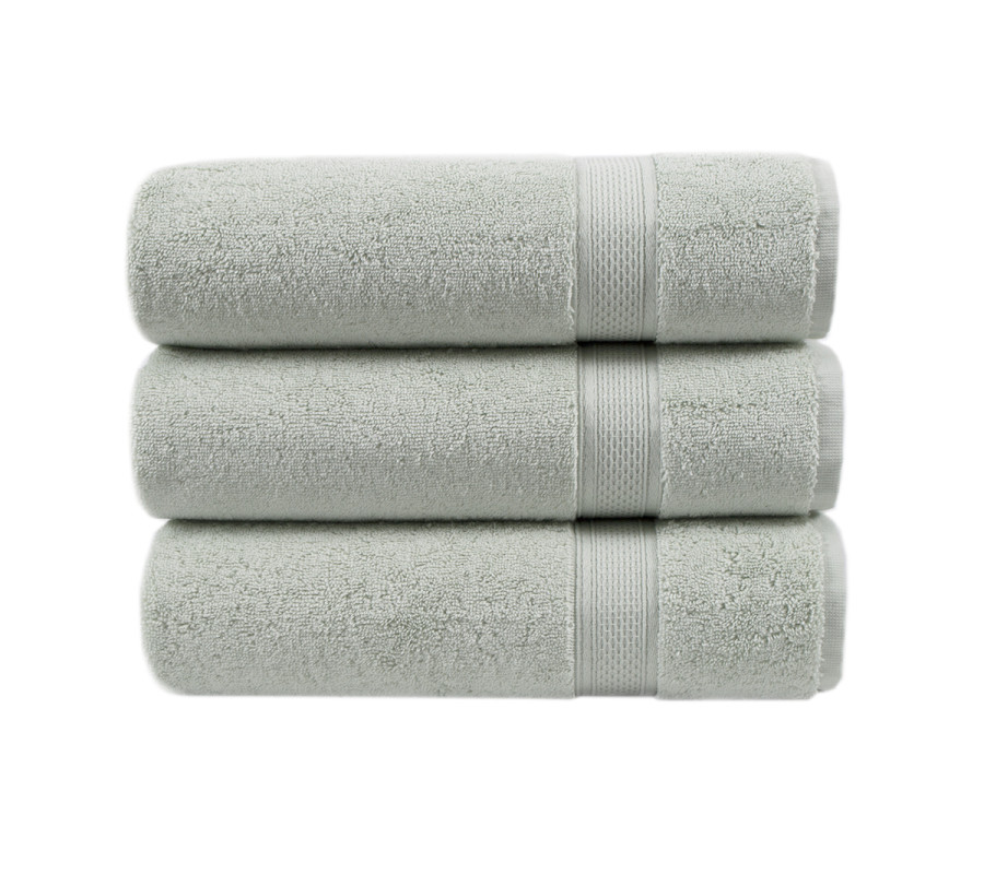 Рушник махровий Lotus Home - Grand soft twist green зелений 50*90