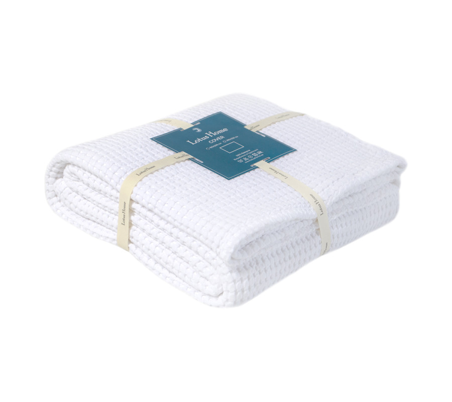 Покривало Lotus Home - Bellia off white молочно-білий 160*200
