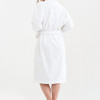 Халат махровий unisex Lotus Home - Basic Line white M