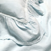 Постільна білизна Lotus Home Washed cotton - Kansas fly plus ментоловий євро