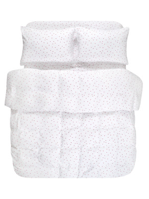 Постільна білизна muslin Lotus Home - Molly Heart полуторний