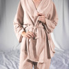 Домашній одяг Penelope - Serli uzun kollu kimono somon лососевий S-M