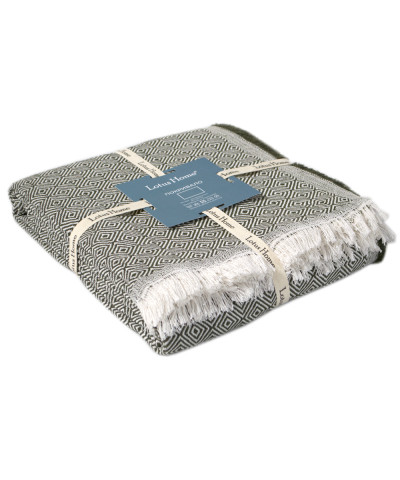 Покривало Lotus Home - Roina khaki хакі 220*240