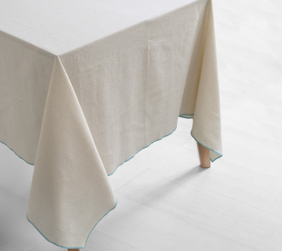 Скатертина Lotus Home - Toursa блакитний 150*220