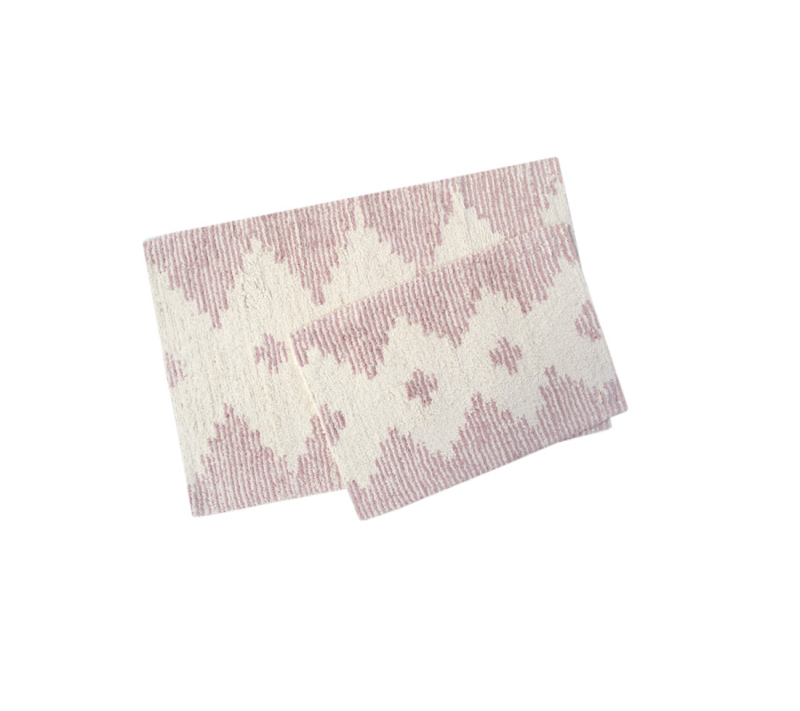Набір килимків Irya - Mistic rose рожевий 60*90+40*60