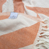 Плед-накидка Barine - Fishbone Throw Orange 130*180