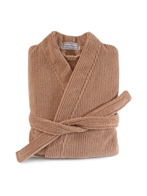 Халат-кімоно unisex Lotus Home - Bold Microcotton kiremit махровий L