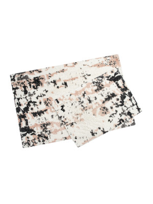 Набір килимків Irya - Calist salmon лососевий 60*90+40*60