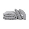 Набір ковдра з подушками Penelope - Colors in Comfort gray сірий євро