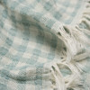 Покривало Lotus Home - Checked Gingham зелений 190*225