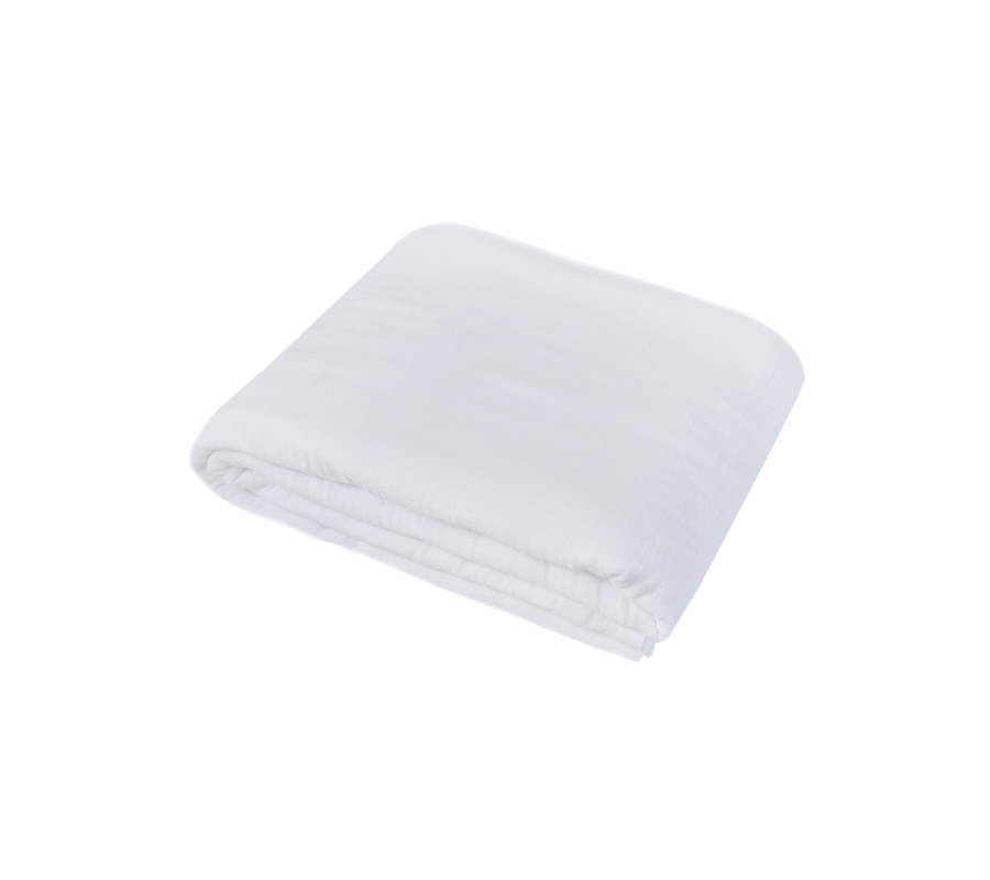 Покривало (простирадло) muslin Lotus Home - White 220*240