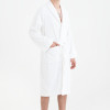 Халат махровий unisex Lotus Home - Basic Line white L