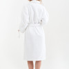 Халат махровий unisex Lotus Home - Basic Line white L