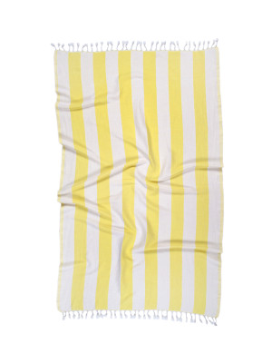 Рушник Lotus Home Pestemal - Noli 90*180 yellow жовтий