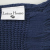 Рушник Lotus Home - Rius navy синій 50*100