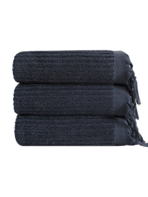Рушник Barine - Rib indigo синій 45*90
