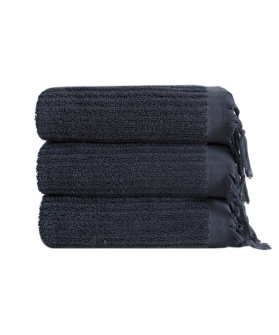 Рушник Barine - Rib indigo синій 45*90