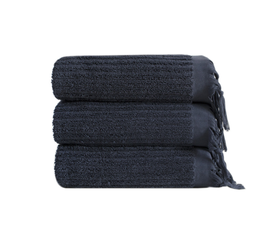 Рушник Barine - Rib indigo синій 45*90