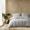Постільна білизна Lotus Home - Premium Percale Stripe cірий євро Постільна білизна Lotus Home - Premium Percale Stripe cірий євро
