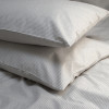 Постільна білизна Lotus Home - Premium Percale Stripe cірий євро Постільна білизна Lotus Home - Premium Percale Stripe cірий євро