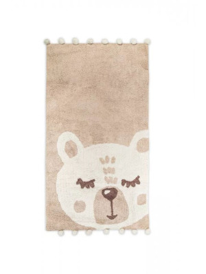 Килимок в дитячу кімнату Irya - Teddy krem кремовий 80*150