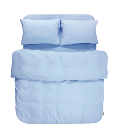 Постільна білизна Lotus Home Washed cotton - Kansas блакитний євро Постільна білизна Lotus Home Washed cotton - Kansas блакитний євро