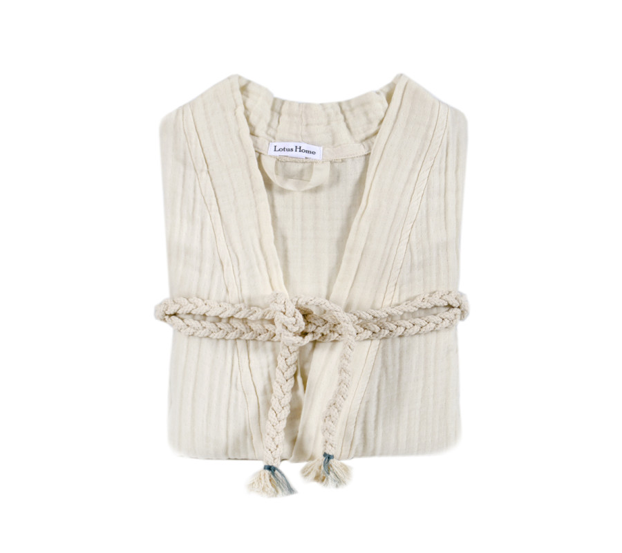 Халат Lotus Home - Nitra muslin blue S/M