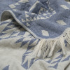 Рушник Barine Pestemal - Kilim 90*160 Denim синій
