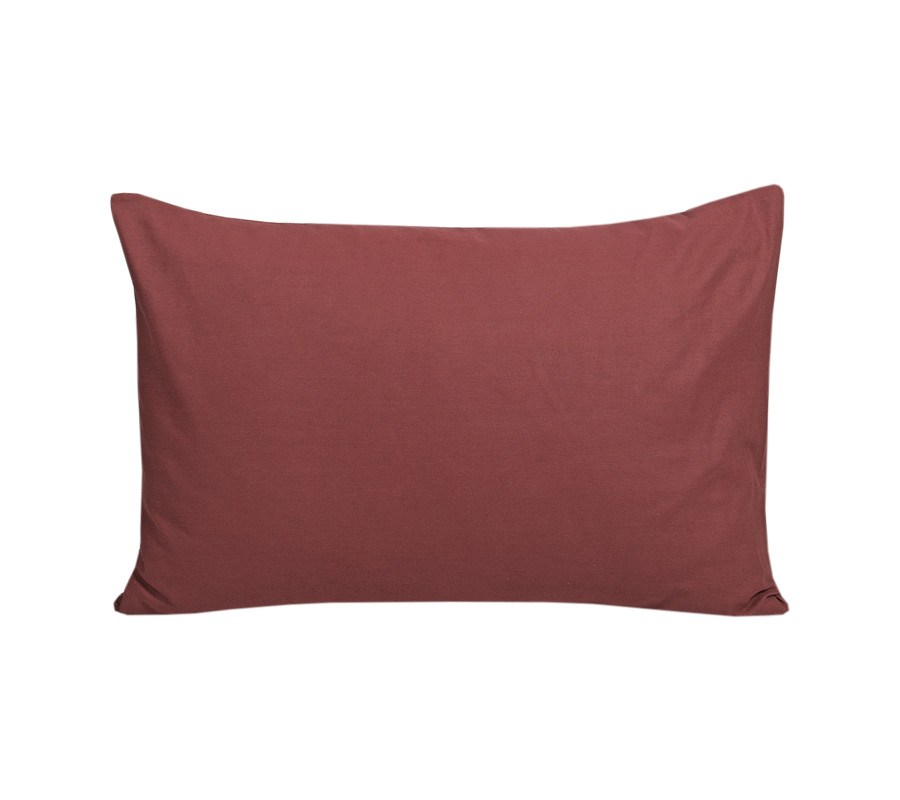 Наволочки Iris Home Premium - Бордовий 50*70 (2 од)