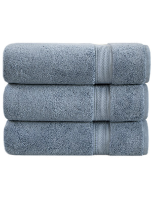 Рушник махровий Lotus Home - Grand soft twist denim денім 50*90