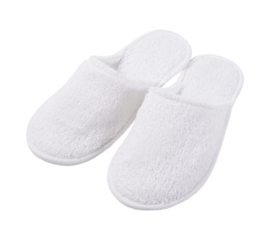 Капці махрові Lotus Home - White білі