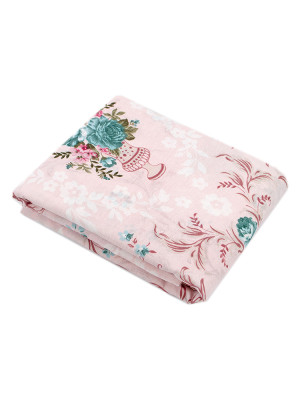 Підковдра Iris Home ранфорс - Flavor рожевий 175*215