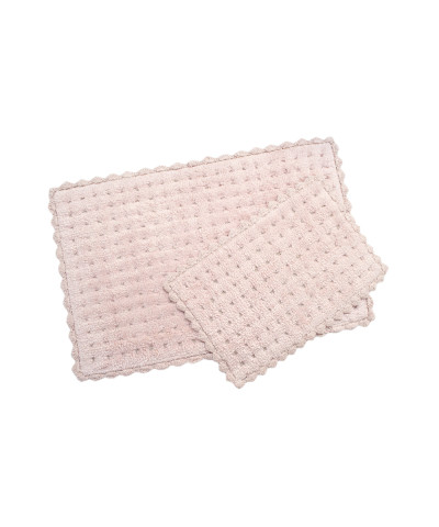 Набір килимків Irya - Garnet pembe рожевий 55*85+35*55