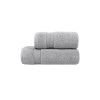 Рушник махровий Lotus Home - Pearl сірий 50*90