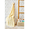 Дитяче покривало піке Karaca Home - Baby star sari жовтий 80*120