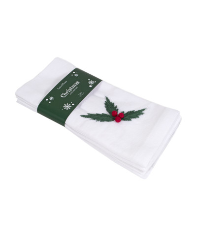 Набір столових серветок Lotus Home - Christmas Berry 48*48 (2 од)