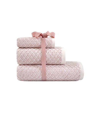 Набір рушників Irya - Jena pembe рожевий 33*33+50*90+70*140