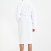 Халат махровий unisex Lotus Home - Basic Line white XL