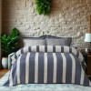 Плед Lotus Home - Infinity Stripe сірий 200*220